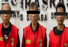 Polrestabes-Surabaya-Berhasil-Amankan-Tiga-Tersangka-Sindikat-Curanmor