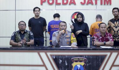 Polda-Jatim-Berhasil-Amankan-4-Tersangka-Calo-Rekrutmen-ASN-yang-Tipu-Korban-Hingga-7.4-Miliar