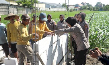 Polres-Mojokerto-Bangun-2-Sumur-Bor-Topang-Irigasi-Lahan-Pertanian-di-Musim-Kemarau