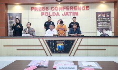 Polda-Jatim-Amankan-Seorang-Ayah-yang-Aniaya-dan-Lecehkan-Kedua-Putrinya