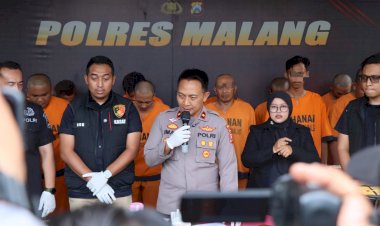 Polres-Malang-Berhasil-Ungkap-16-Kasus-Perjudian,-Amankan-17-Tersangka