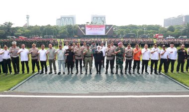 Polda-Jatim-dan-Forkopimda-Gelar-Apel-Siaga-Bencana-Serentak-Hadapi-Cuaca-Ekstrem