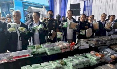 BNN-Musnahkan-113-Kg-Sabu-dan-Ribuan-Ekstasi,-Selamatkan-690-Ribu-Jiwa