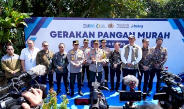 Rekor-Tertinggi-Stok-Beras-Nasional-Sejak-Merdeka,-Bulog-dan-Polri-Jamin-Stabilitas-Pangan-Hingga-Akhir-2026